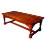 Dolls House Refectory Table Oak 1/12th Scale Miniatures