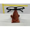 Funny Mustache Eye Glasses Holder Copper Color