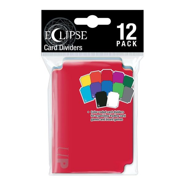 Ultra Pro Card Protection Eclipse Multi-Colored Dividers (12 Pack)