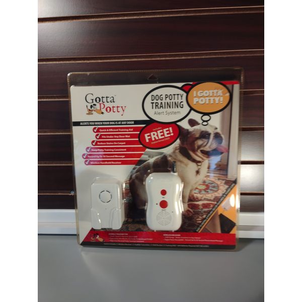 Dog potty training alert system