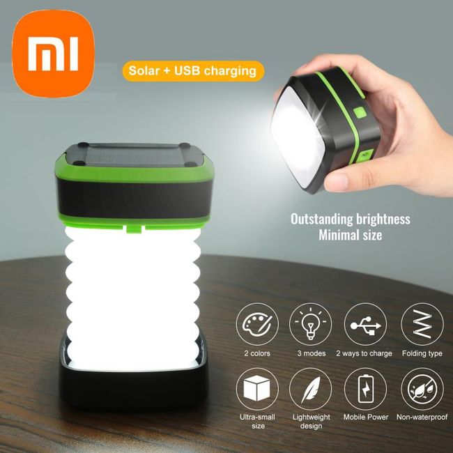Rechargeable Led Camping Lantern - Brightness, 2 Light Modes