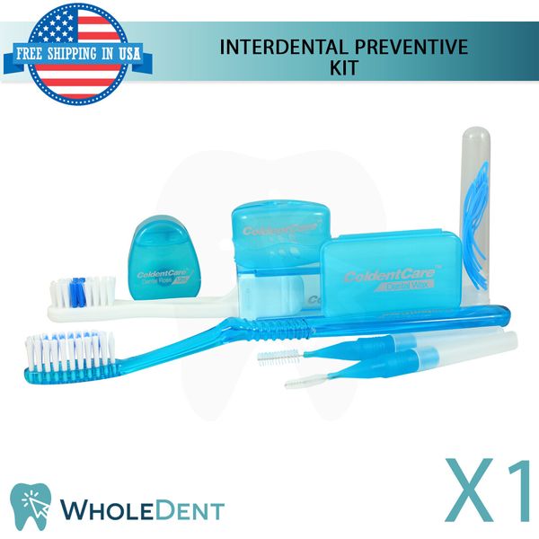Orthodontic Dental Interdental Preventive Kit Cleaning And Maintaining Brackets
