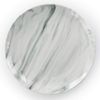 16 Piece Black and White Marble Stoneware Dinnerware Set Dishwasher Safe