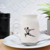 300ml 'Body Builder ' Ceramic Milk Jug (MJ00014664)