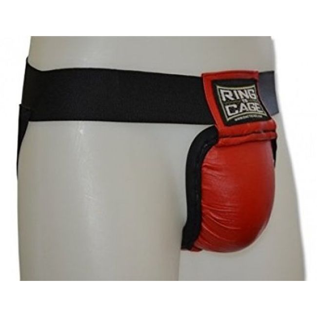 Ring to Cage Muay Thai Men's GelTechSupporter with Steel Cup (Large/X-Large (fits 180lbs and Over)