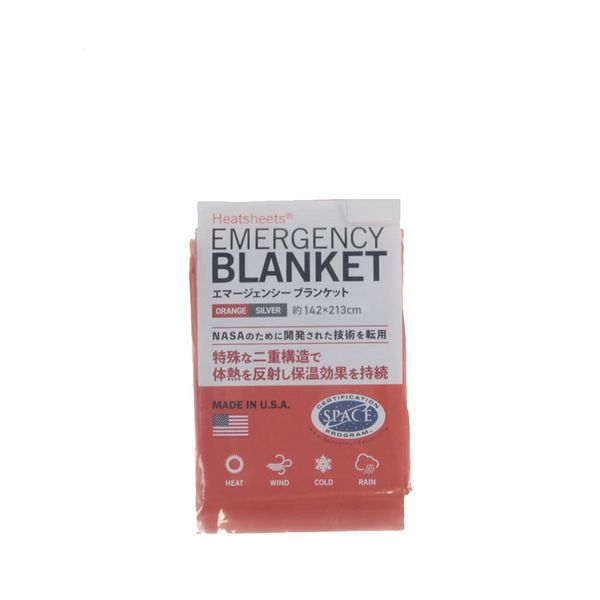 High Mount Emergency Blanket 22140E OG (Orange/FF/Men's, Lady's)