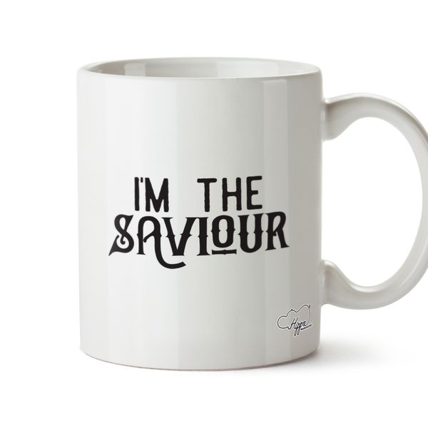 Hippowarehouse I'm The Saviour Printed Mug Cup Ceramic 10oz