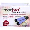 medpro MAXI & mini Blutzucker-Teststreifen einzeln, 2X25 St TTR