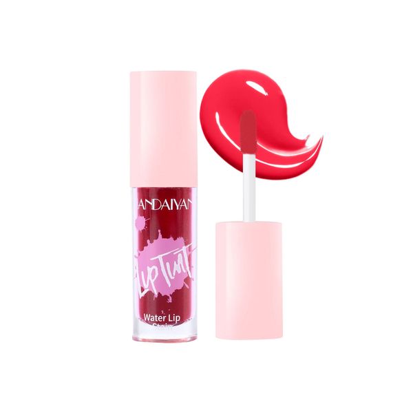 Lip Tint,Lip Stain Long Lasting,Lip and Cheek Tint Stain,Multi Stick Hydrating Formula,Easy Application,Versorgen Sie Ihre Lippen mit Feuchtigkeit (05#RED)