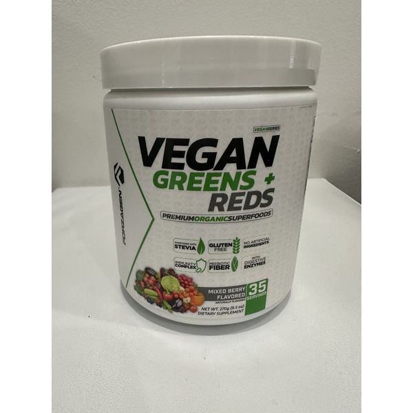 Forzagen Vegan Superfood Greens + Reds Superfood 35 Servings, Organic green Food