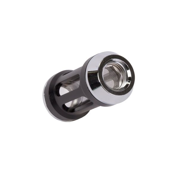 Barrow G1/4 Male Inline Composite Filter Quartz Glass - Black/Silver