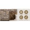 Stone Wallpaper Brick Wallpaper Peel and Stick Stone Backsplash Self-Adhesive