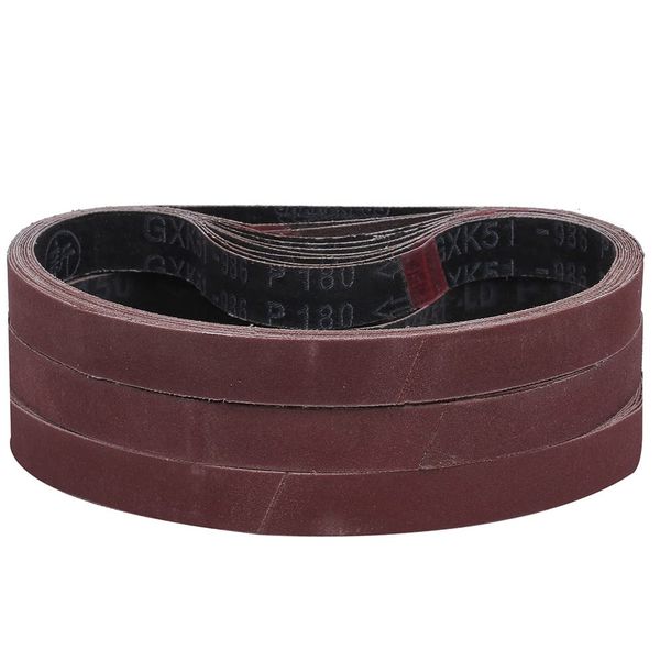 Polishing Air Belt Sander Replacement 0.8 x 20.5 inches (20 mm) x 20.5 inches (520 mm) Belt Set of 30 Types (150# 180# 240#) Replacement Repair Replacement Belt