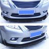 Add-on Universal For 2005-2007 Mercury Montego Front Bumper Lip Splitter Black