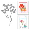 Spellbinders Layered Anemone Etched Dies, Metal
