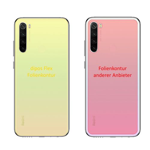 2x Screen Protector Xiaomi Redmi Note 8T back Protective Film covers 100% dipos