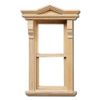 Dollhouse Miniature 1/2" Scale Victorian Non-Working Window