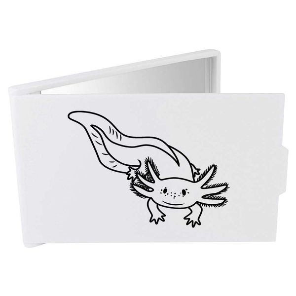 Azeeda 'Axolotl' Compact/Travel/Pocket Makeup Mirror (CM00000667)