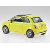 Fiat 500 2007 Yellow Model Car 71013 NewRay 1:24