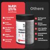 Blackstar Creatine Gummies, Creatine Monohydrate for Muscle Gain, 5g Dose