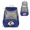 Picnic Time Navy Los Angeles Rams PTX Backpack Cooler