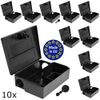 10 x Mausefalle Mäuse Maus Garten Köder Box Koederbox Köderbox Köderstation für Mäusegift Maeuse Mäuseköderbox Gift Koeder Wühlmaus Vertreiben Schlüssel Petigi
