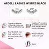 Ardell False Eyelashes Wispies Black (4 Pack)