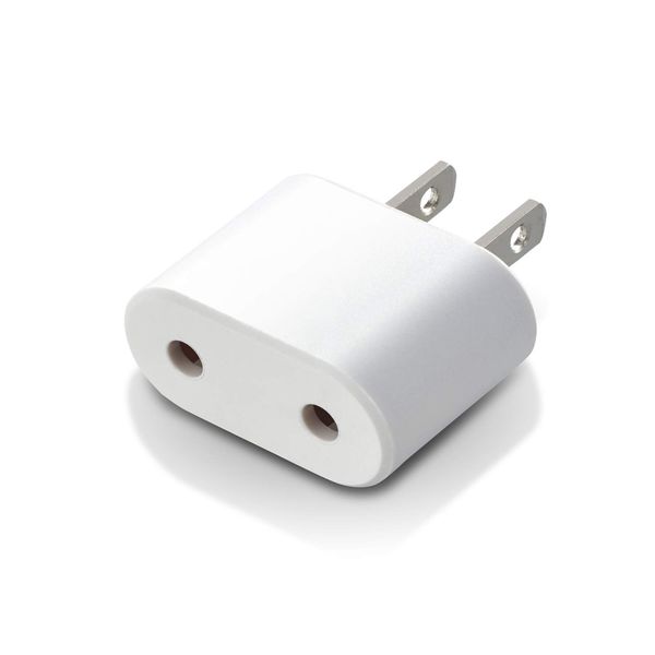 Elecom T-NHPACWH Conversion Plug for Japan, C Type, White