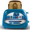 Uncanny Brands Star Wars R2-D2 Empire 2 Slice Toaster Toasts Iconic Droid