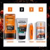 L'Oréal Men Expert Face Scrub, Hydra Energetic Deep Exfoliating Face Wash for Men 100 ml