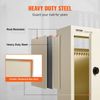 VEVOR Through The Wall Drop Box 12.5x6.3x16.9" Mailbox with Code Lock Beige