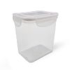 schone Rectangle Clip Lock Container – Holds 1000ml – Leakproof & Airtight – FOR KITCHEN STORAGE & ORGANISATION (Beige)