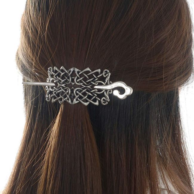 Viking Celtic Hair Sticks Hairpin-Viking Hair Clip Sticks for Long Hair  Stick Slide Irish Hair Accessories (NG)