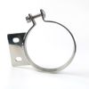 Fits Peterbilt Exhaust Stack 5" Mount Bracket Clamp Chrome 379 359 1987-1993 10294 Silver