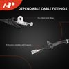 A-Premium Rear Passenger Side Parking Brake Cable Assembly Compatible with Nissan Models: Maxima 2008-2014 - Replace# 365309N00A