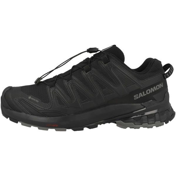 Salomon Herren Running Shoes, Black/Phantom/Pewter, 45 1/3 EU