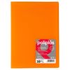 grafoplas 1155724 Folder with 30 Sleeves, Orange