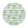 Sassy Southern Charm & Grace Cute Unique Trendy & Modern Pineapple Pattern on Black for Wireless Pho