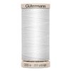 Gutermann Hand Quilting Waxed Sewing Thread 200m White 5709 - Each