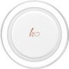 Rose Initial Letter K Heart Minimalist White PopSockets MagSafe PopGrip for iPhone