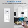 Plug in Dimmer, Lamp Dimmer, Smart Dimmer Plug with Remote, Digital Dimmer Plug Light Switch for Dimmable LED/CFL Lights and Incandescent/Halogen