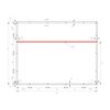 (2 Pack) 7' x 9' Clear Vinyl Tarp, 22 oz Vinyl