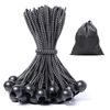 JunGG Elastic Bands with Ball Black White (25, 30 cm)