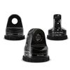 Factor55 ProLink XTV (ATV/UTV) Loaded Shackle Mount With Titanium Pin & Rubber Guard (6,000 Lbs) - Black