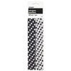 Unique Black Dots Paper Straws - Pack of 10