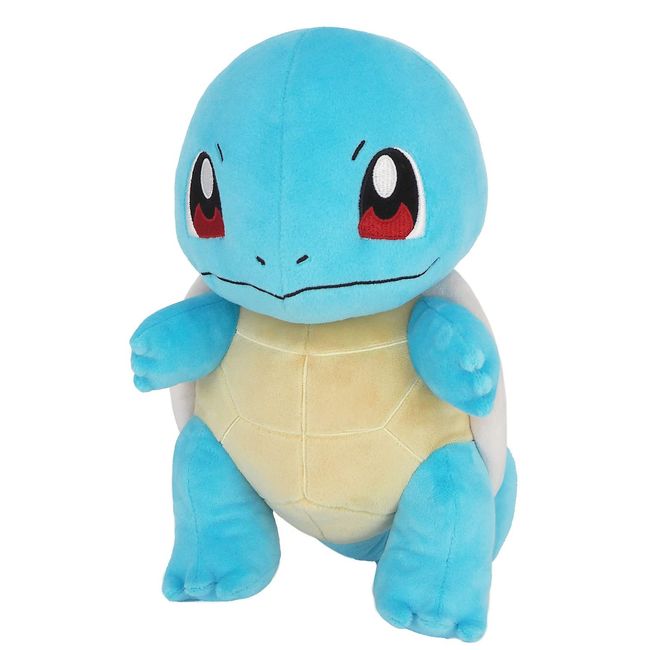 Sanei Boeki PP120 Pokémon All Star Collection Plush Toy, Squirtle, Size M, W 6.3 x D 7.5 x H 10.6 in (16 x 19 x 27 cm)