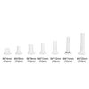 KooingTech 350pcs Flat Head Solid Rivets, M4 Solid Rivets Kit Length 4/6/8/10/12/16/20mm, Solid Rivet Tool Suitable for Electronic and Electrical Products Luggage Furniture