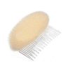 2Pcs Beige Puffy Ponytail Insert Hair Combs Hair Bun Updo Maker Hair Bump Up Insert Volume Hair Base Insert Pad Cushion Half-up Holder for Hair Styling