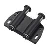 Sourcingmap Double Magnetic Touch Catch Latch Plastic PE Black for Cabinet Door Shutter 4pcs Black
