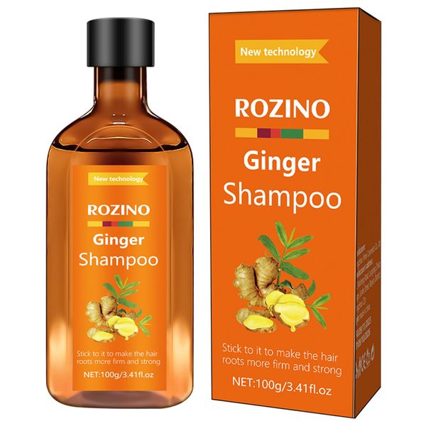 Ginger Hair Growth Shampoo Ginger Shampoo,Hair Regrowth Treatment For Men Woman,24 Hour Itch Relief, Natural Herbal Shampoo For Faster Regrowth Of Hair Prevents Hair Loss